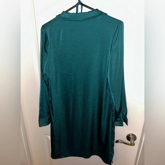 Lucky Brand Emerald Shirt Dress - Picture 4 of 4